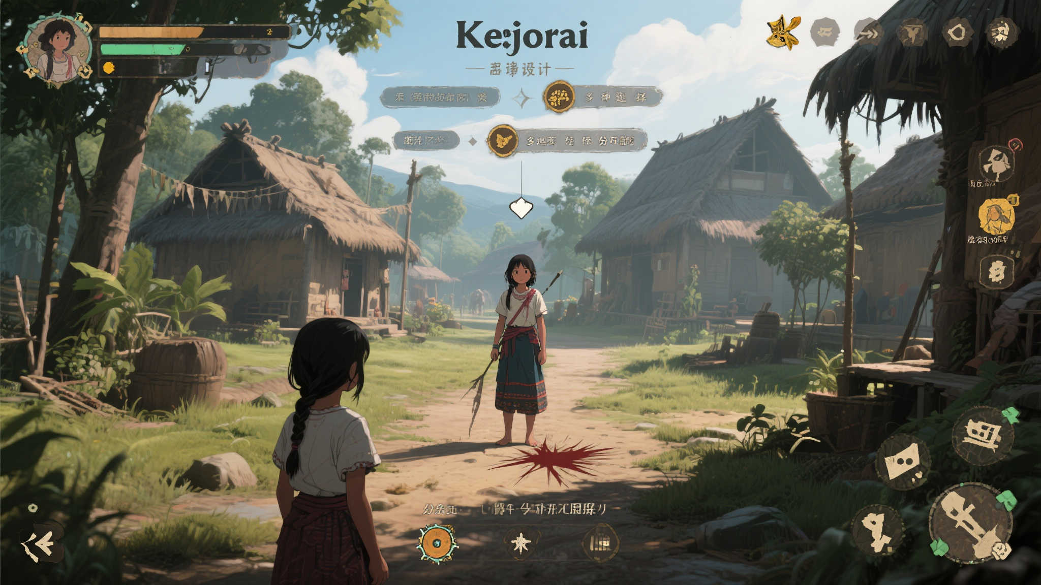 值得一提的是，《Kejora》的剧情设计