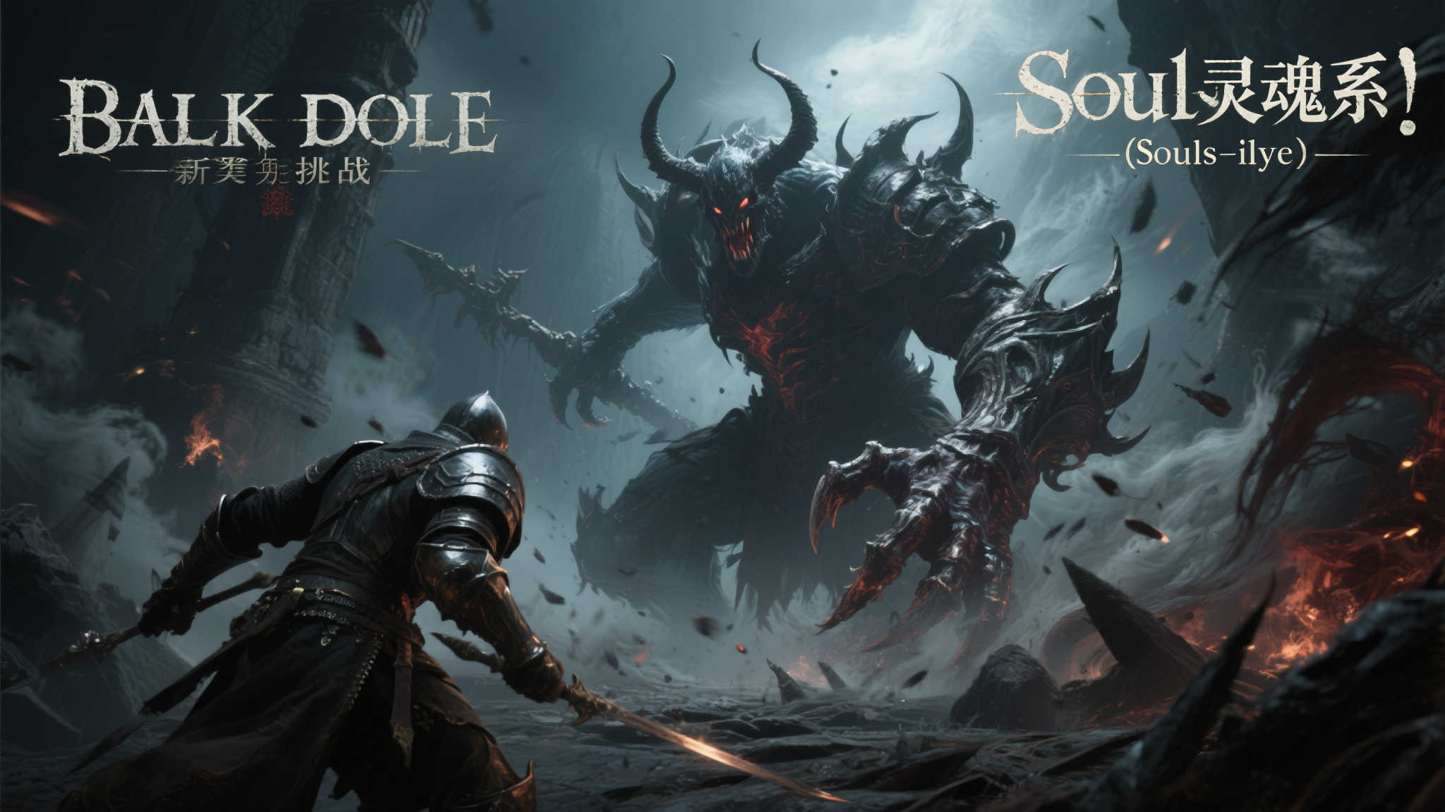 虚幻5打造类魂新作：地狱级画质即将登场！