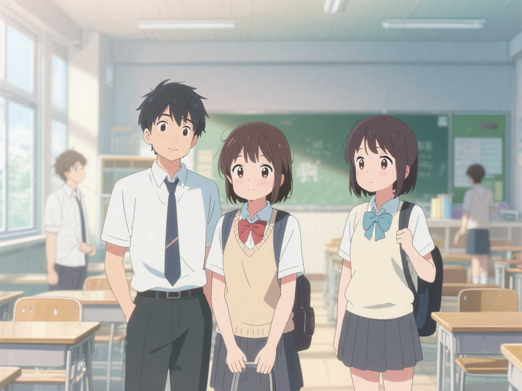 电视动画《我和班里第二美的女孩成了朋友》定档26年播出