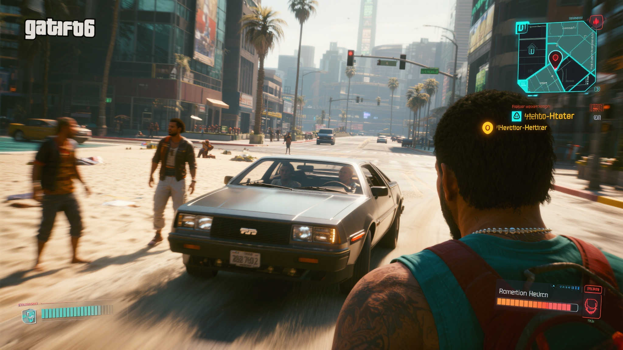 《GTA6》最新预告片全程PS5录制：快来辨别无UI实机画面！