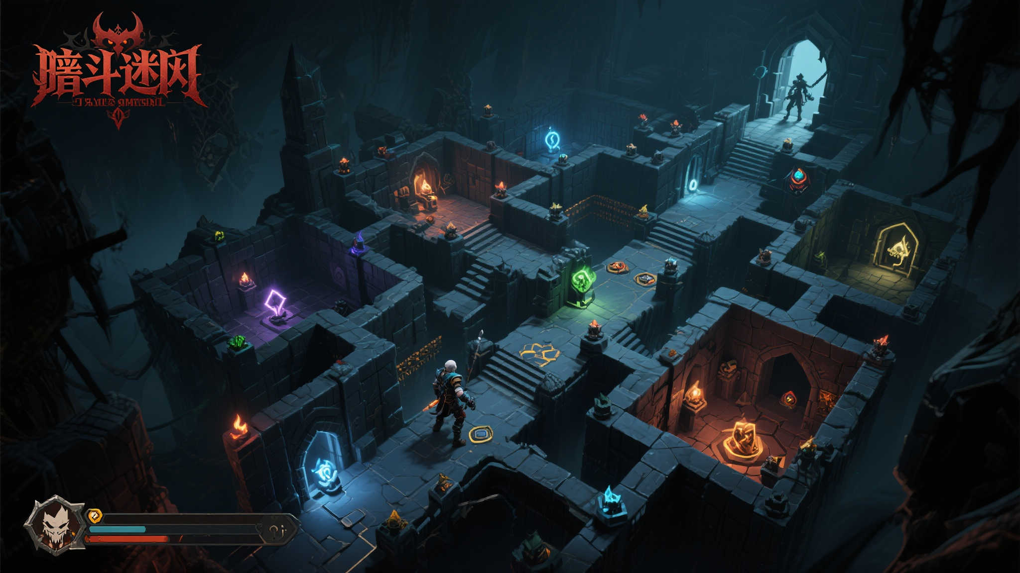 从经典到创新：《暗斗迷宫》如何演变为类银河恶魔城风格的黑暗游戏