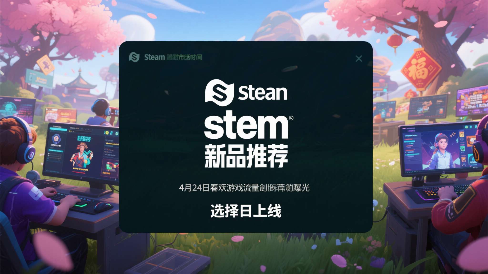 4月24日正值春季游戏市场的活跃时段，众多玩家在经历寒假与春节游戏热潮后，依然保